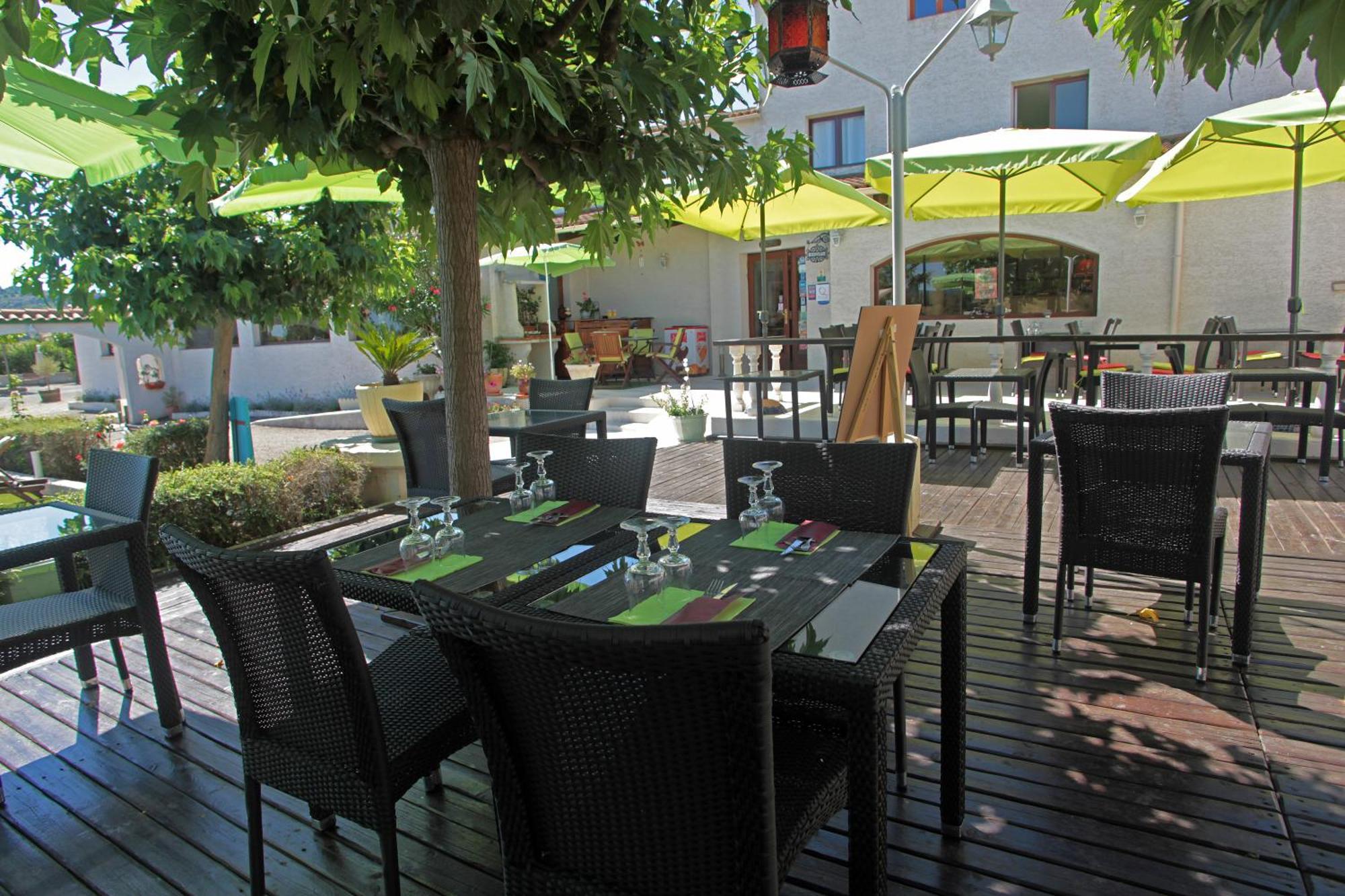 Logis Hotel Le Pressoir Saint-Chinian Kültér fotó
